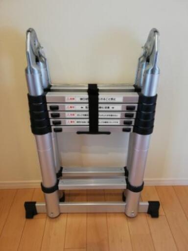 折りたたみ アルミ伸縮はしご 3m80cm\nDN-FSL38