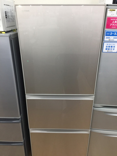 安心の一年間返金保証！TOSHIBAの3ドア冷蔵庫です！