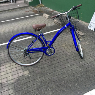 自転車　ほぼ新品　27