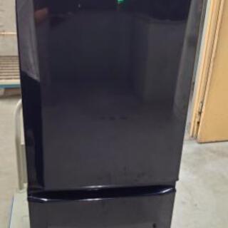 三菱製冷蔵庫 MR-P15X-B 黒色 - 家具
