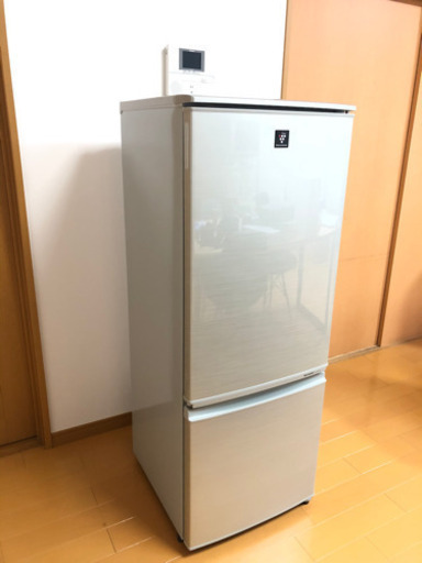【取引中です】SHARP冷蔵庫167L(プラズマクラスター+ナノ低温脱臭)
