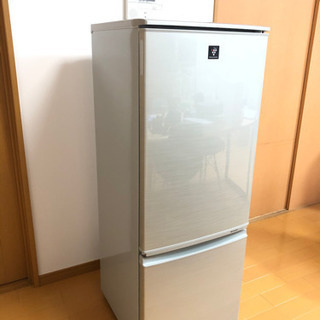 【取引中です】SHARP冷蔵庫167L(プラズマクラスター+ナノ...