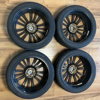 【新作】Stola.エンボススカート-18インチ　アルミホイール　BLEST　BahnsTech（バーンズテック）　VR-01