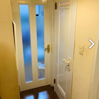 テスコム　室内用ドア　枠セット　ノブが素敵です。
