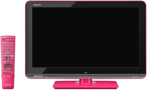 【値下げ】SHARP/シャープ　LC-19K7　19V型　液晶カラーテレビ　2012年製　ピンク