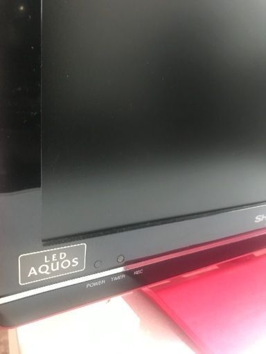 【値下げ】SHARP/シャープ　LC-19K7　19V型　液晶カラーテレビ　2012年製　ピンク