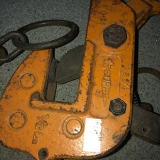 イーグルクランプ 0.5トン H鋼 鉄板 吊り 2個 手渡しのみ