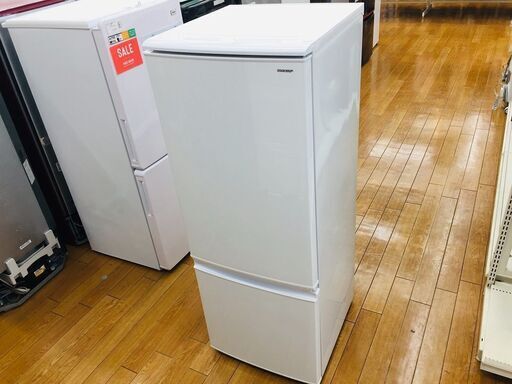 【トレファク鶴ヶ島店】SHARP(シャープ) SJ-C17D-W 2ドア冷蔵庫