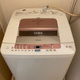 【ネット決済】HITACHI全自動洗濯機BW-7GV （10/1...