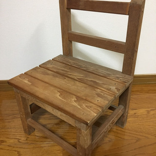 木の椅子 ミニ アンティーク