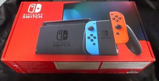 【取引中】(新品・未使用) Nintendo switch 本体 ネオンブルー/ネオンレッド