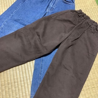 【ネット決済・配送可】男の子　110長ズボン　2枚セット
