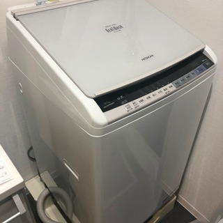 【ネット決済・配送可】日立　洗濯乾燥機　BW-DV90A E4