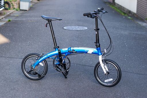 新品未使用　DAHON Mu SL D9 AIRSPEED 9速 16インチ 9.5kg輪行に便利!!