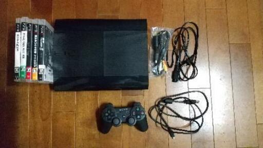 PS3(CECH-4200B)とソフト五本