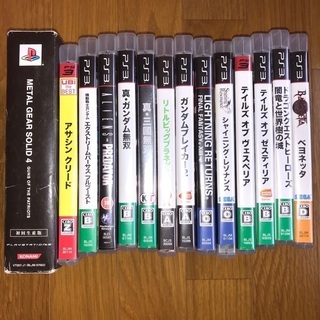 プロフ必読。値下げ不可。PSゲームソフトセット プロフ必読。値下げ不可。PSゲームソフトセット