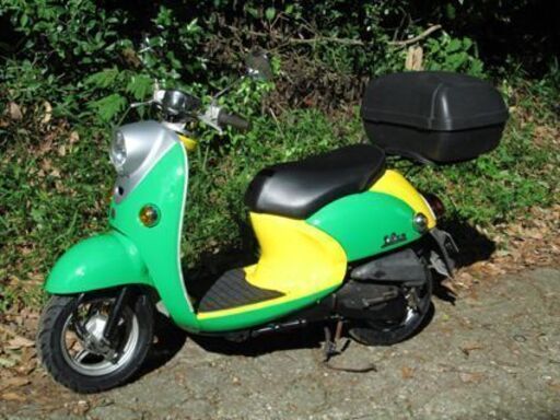 分解整備+再塗装済。調子は絶好調！ゆるキャン・ビーノSA26J（キャブ車）直接お引渡しのみ。