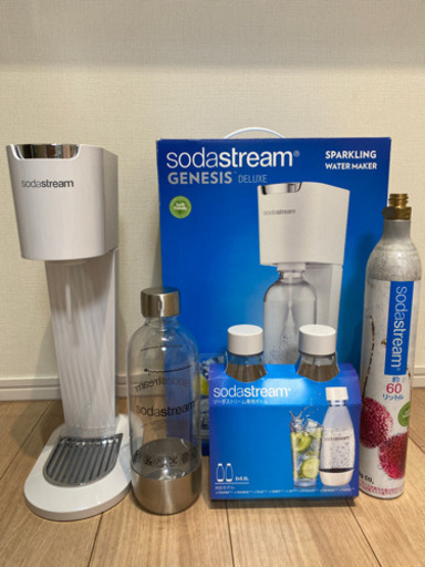 値下げしました❗️【美品】sodastream GENESIS ホワイト