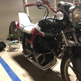 gsx250e gsx400e  ゴキ　三段シート