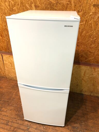 【管理KRR208】IRIS OHYAMA 2020年  IRSD-14A 142L 2ドア 冷凍冷蔵庫