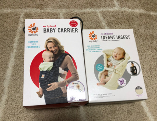 ergo baby carriers \u0026 infant insert (エルゴ　ベビーキャリア \u0026 インファントインサート)