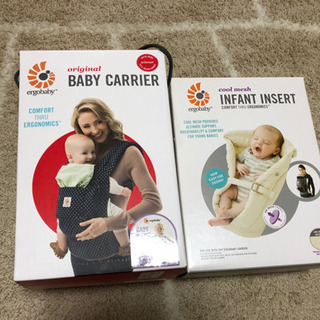 ergo baby carriers & infant insert (エルゴ　ベビーキャリア & インファントインサート)