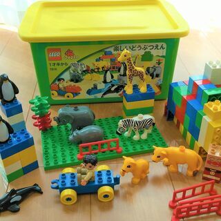 【値下げ】Duplo　LEGO　楽しいどうぶつえん、ミッキーとミ...