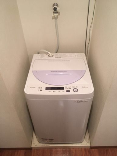 SHARP 洗濯機 ES-GE5A-V 2017年購入