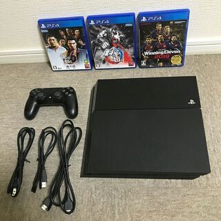 PlayStationp　プレイステーション 4　ソフト3本付き...