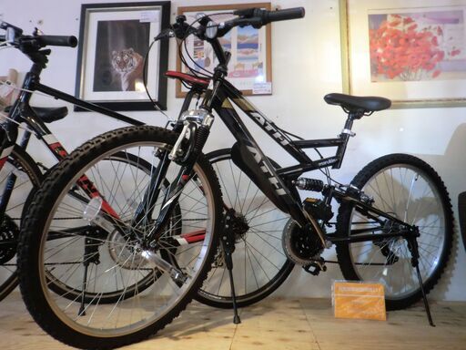 【中古美品】自社配送可能　マウンテンバイク　２６インチ　LEDライト　２１段変速　自転車　今年５月登録のお品　　BAAマーク