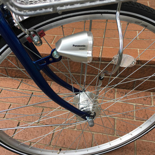 美品 サイモト 27インチ自転車 外装3段ギア LEDオートライト 鍵付き