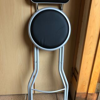 セイコー・ルネセイコウ折り畳みパイプ椅子(黒)