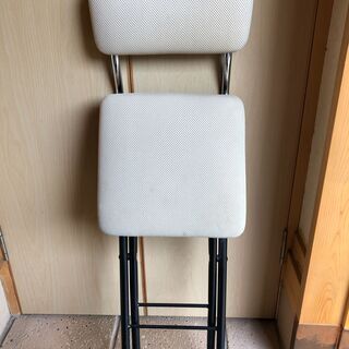 セイコー・ルネセイコウ折り畳みパイプ椅子(ベージュ)