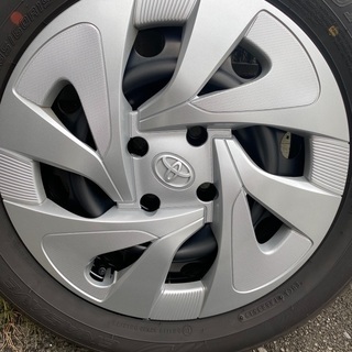 後期アクア　15インチホイールサマータイヤ４本セット