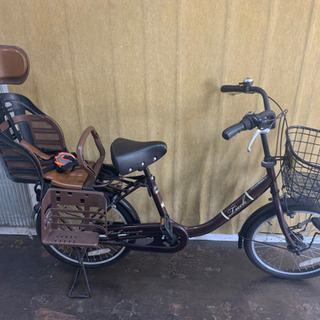 子供乗せ自転車★オートライト・20インチ★防犯登録料込