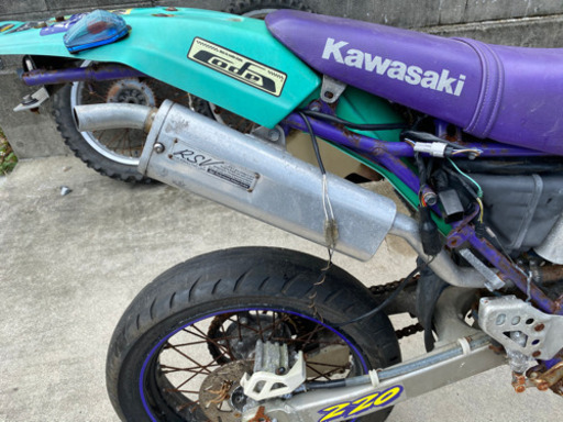 kdx220sr 部品取り