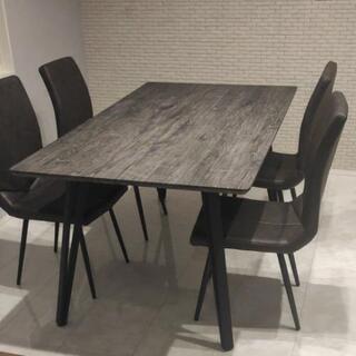 値下げ　ダイニングテーブル 160 レグナ　椅子4脚　5点セット