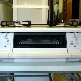 Paloma パロマ 都市ガス用 ガスコンロ PA-360WHA-R 2017年製 エブリシェフ ガステーブル ガスホース付 右強火 程度良です。