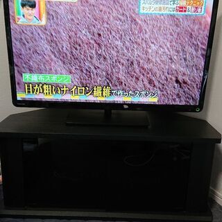 【ネット決済】東芝REGZA液晶テレビ32Vとテレビ台のセット