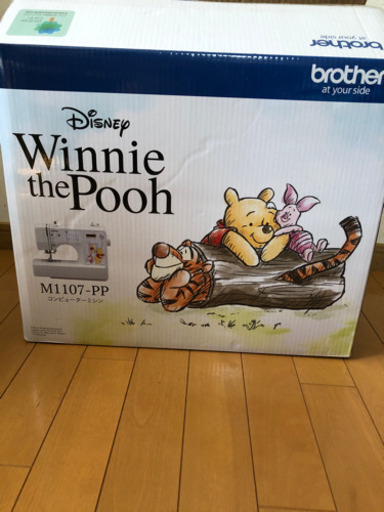 展示品 brother Disney Winnie the Pooh コンピューターミシン M1107-PP