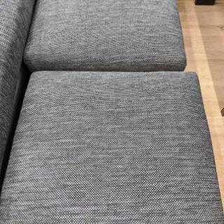 【未使用品🌟在庫1点】4人掛けソファ オットマン付き 定価:81,990円ソファー💳自社配送時🌟代引き可💳※現金、クレジット、スマホ決済対応※