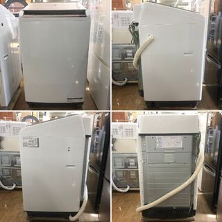 美品【 HITACHI 】日立 ビートウォッシュ 洗濯8.0㎏/乾燥4.5㎏ 全自動 