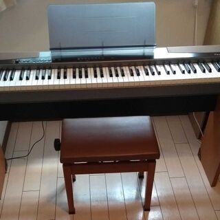 電子ピアノ CASIO PX-100  高低調節椅子付