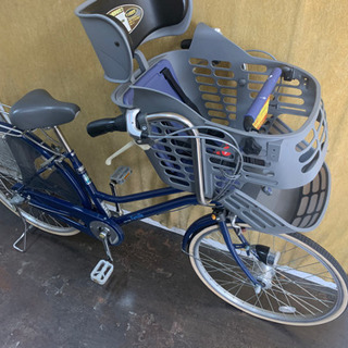 子供乗せ自転車★オートライト・26インチ★防犯登録料込