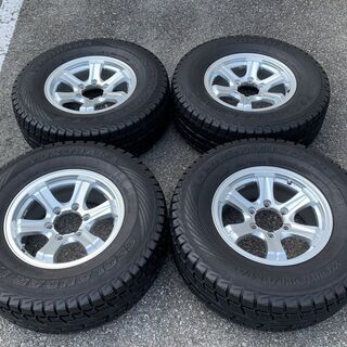 アルミホイール 265/70R16 4本 6穴 スタッドレス J.26