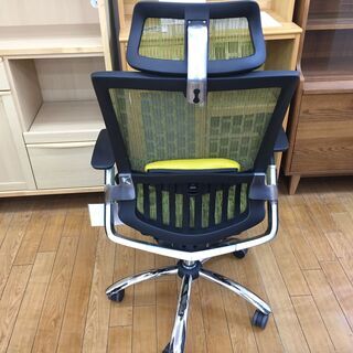【トレファク鶴ヶ島店】ERGO AIR オフィスチェア　グリーン　メッシュ トレファク鶴ヶ島店】ERGO AIR オフィスチェア グリーン メッシュ