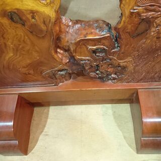 木彫鶴「松鶴」の衝立ついたて