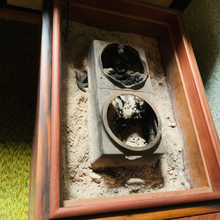 囲炉裏 茶道具 無垢 囲炉裏 囲炉裏座卓 幅118cm 天然木