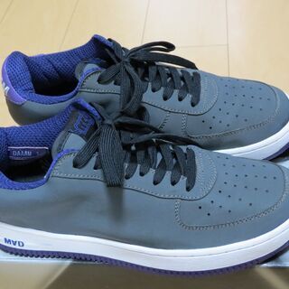 靴 MAD FOOT! DAAAM-Ⅰ リフレクター 黒×紫 【中古】