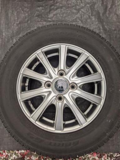 145/80R13 スタットレスタイヤホイール付
